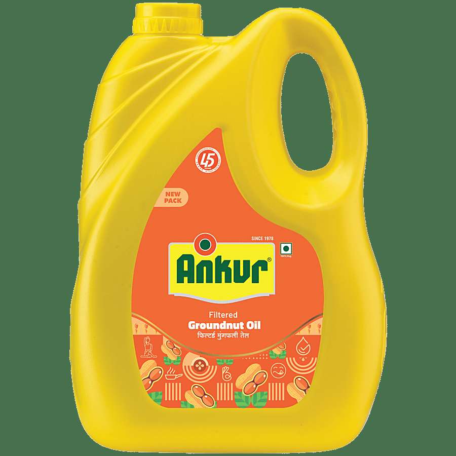 Ankur Filtered Groundnut Oil